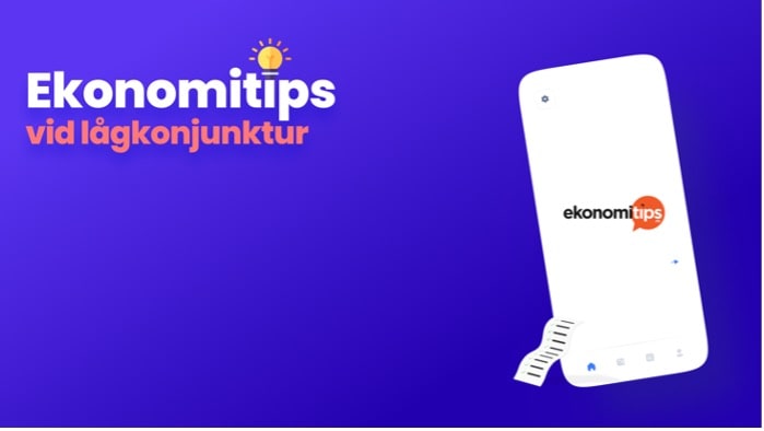 Ekonomitips vid en lågkonjunktur